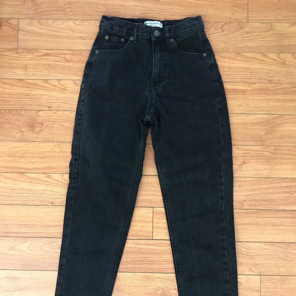 Pull & Bear Black Jeans